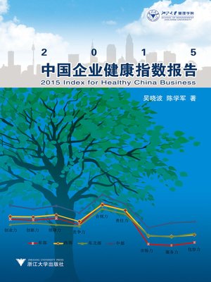 cover image of 2015中国企业健康指数报告